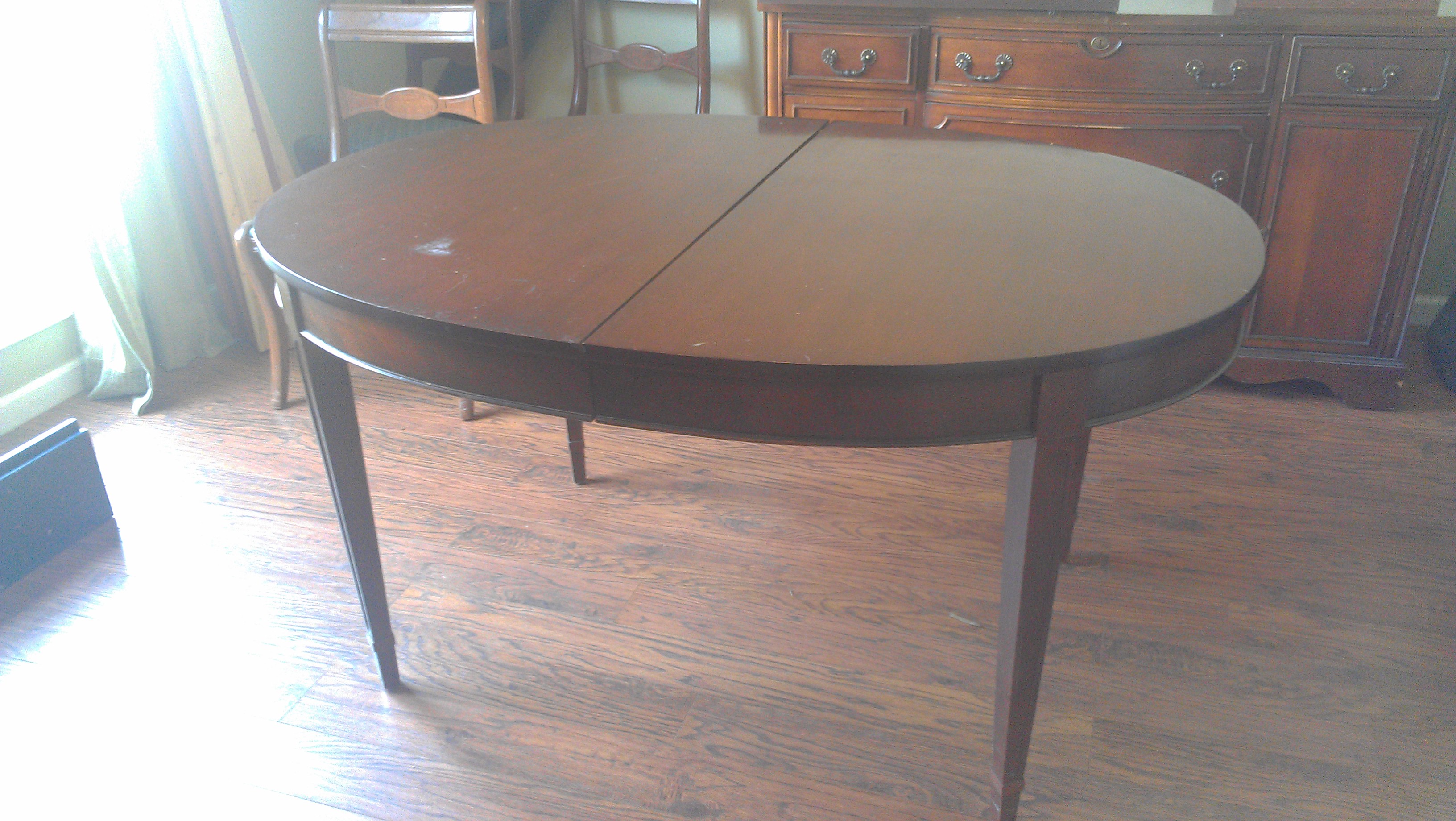 Drexel Heritage Travis Court Dining Table and Chairs InstAppraisal